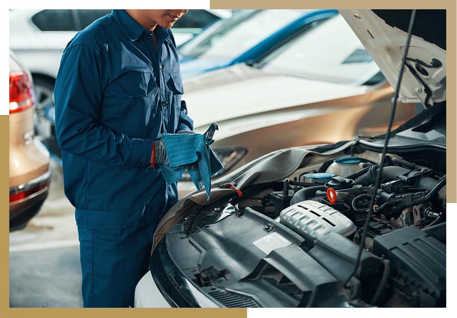 car engine fixing